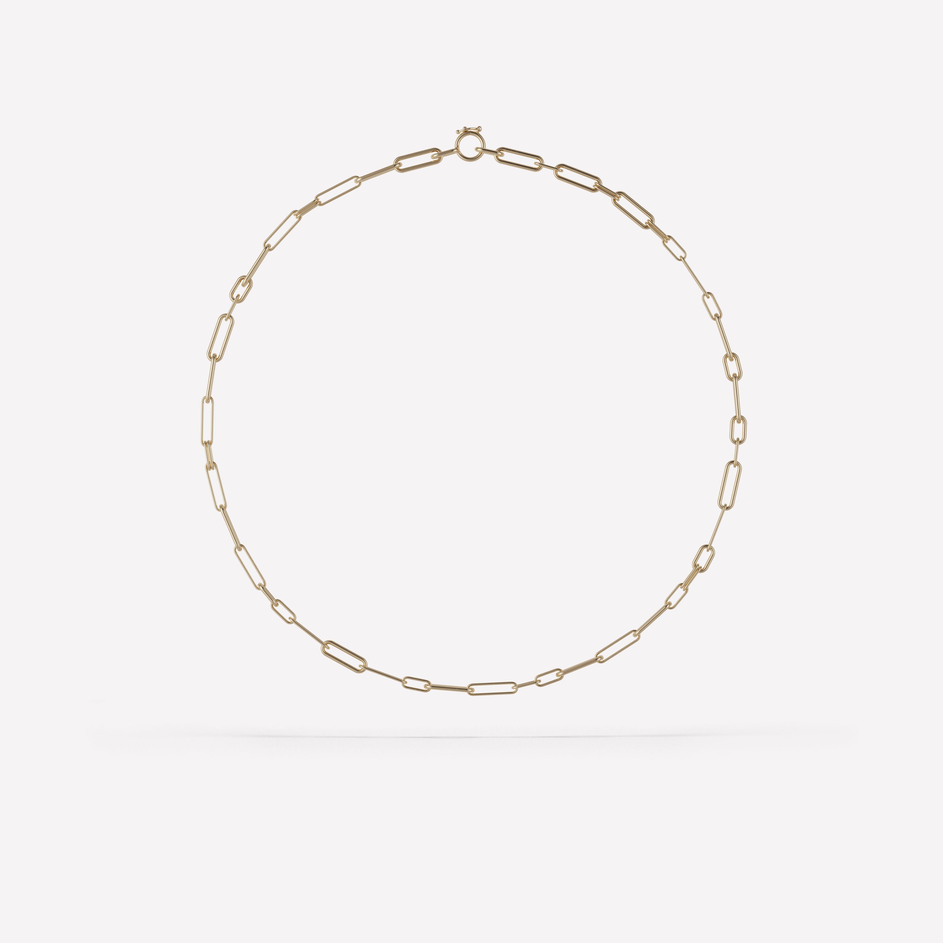 Marius Chain Necklace - Marius Chain YG / 14 Inches