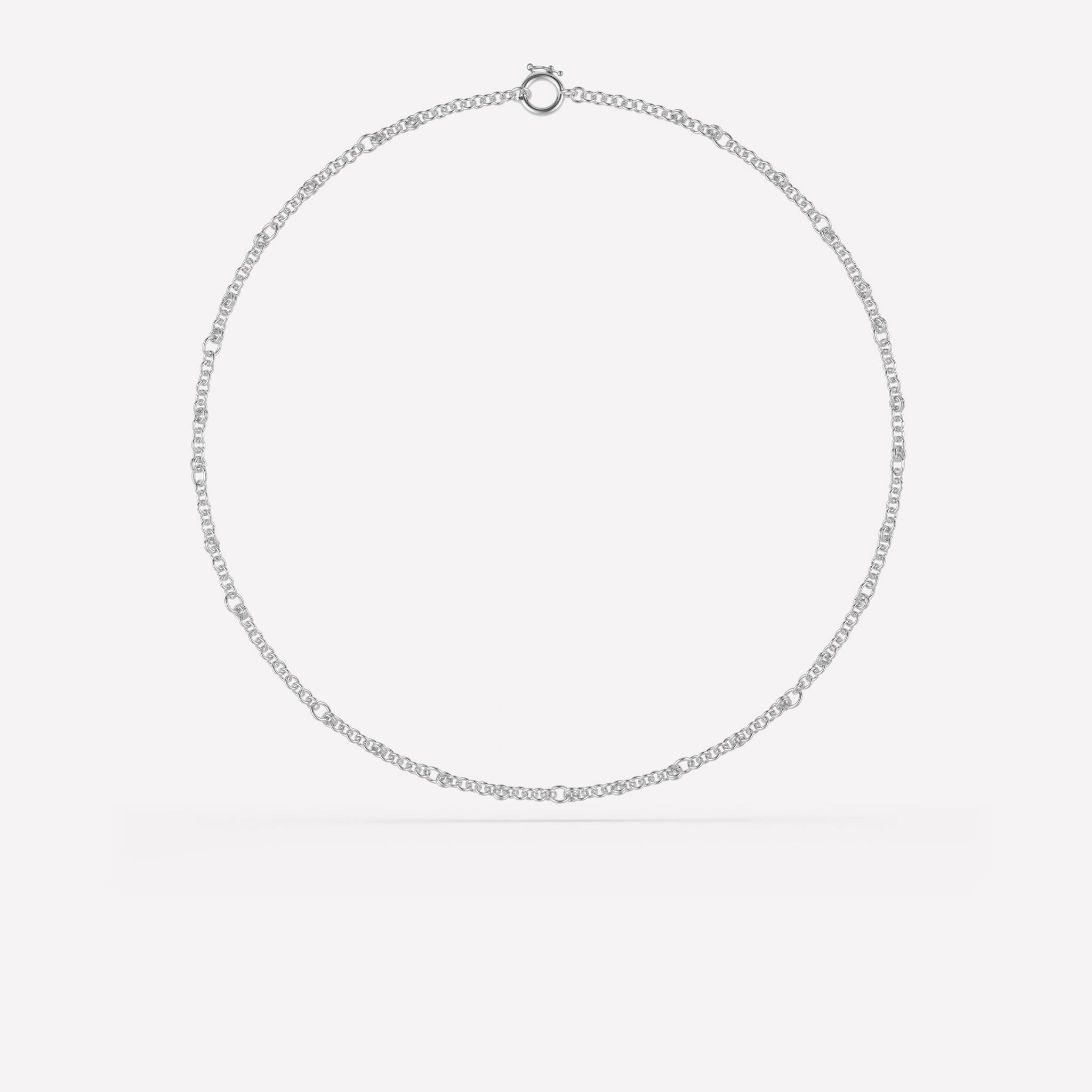 Gravity Chain Necklace - Gravity Chain Silver / 14 Inches