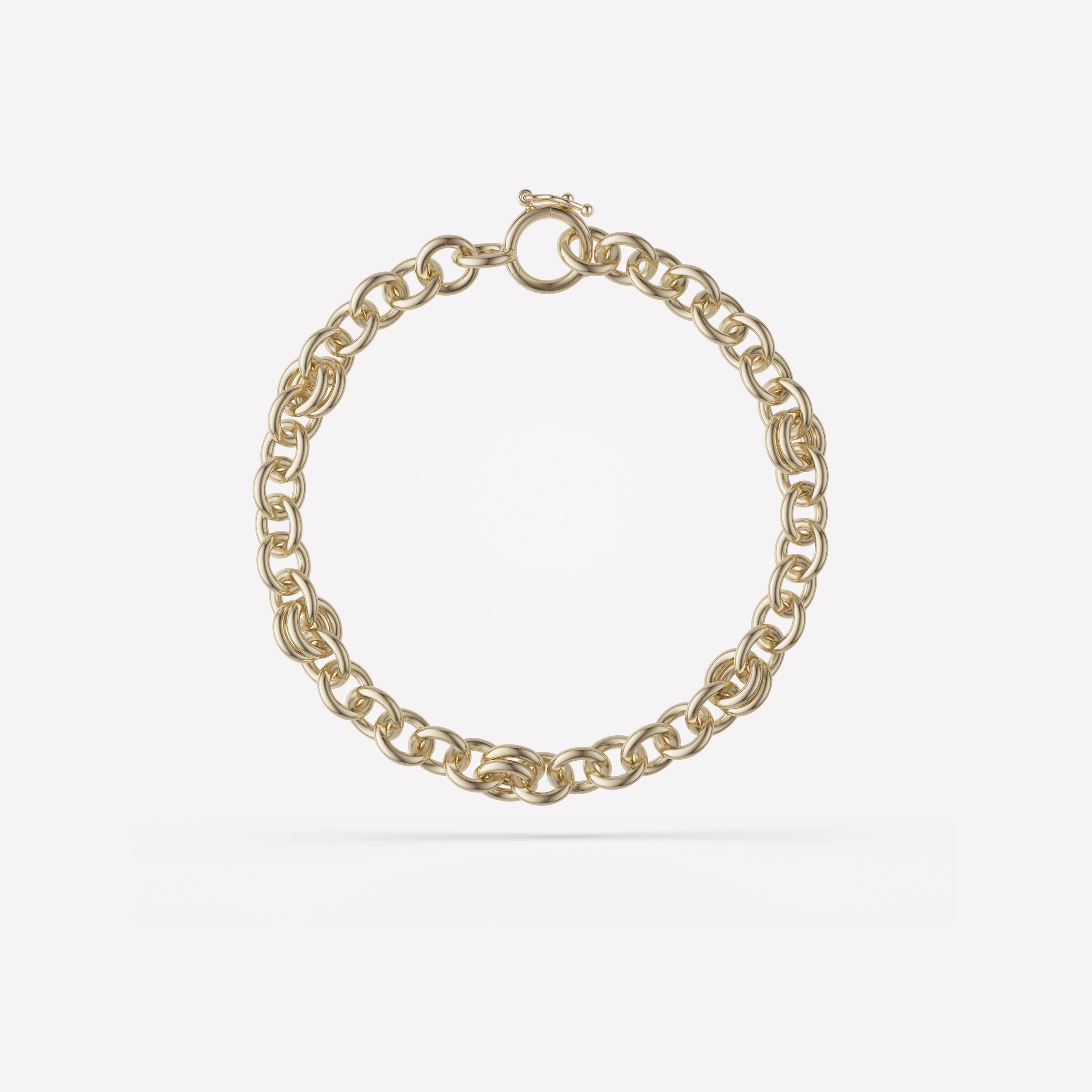 Serpens Chain Bracelet - Serpens YG Bracelet / 7 inches