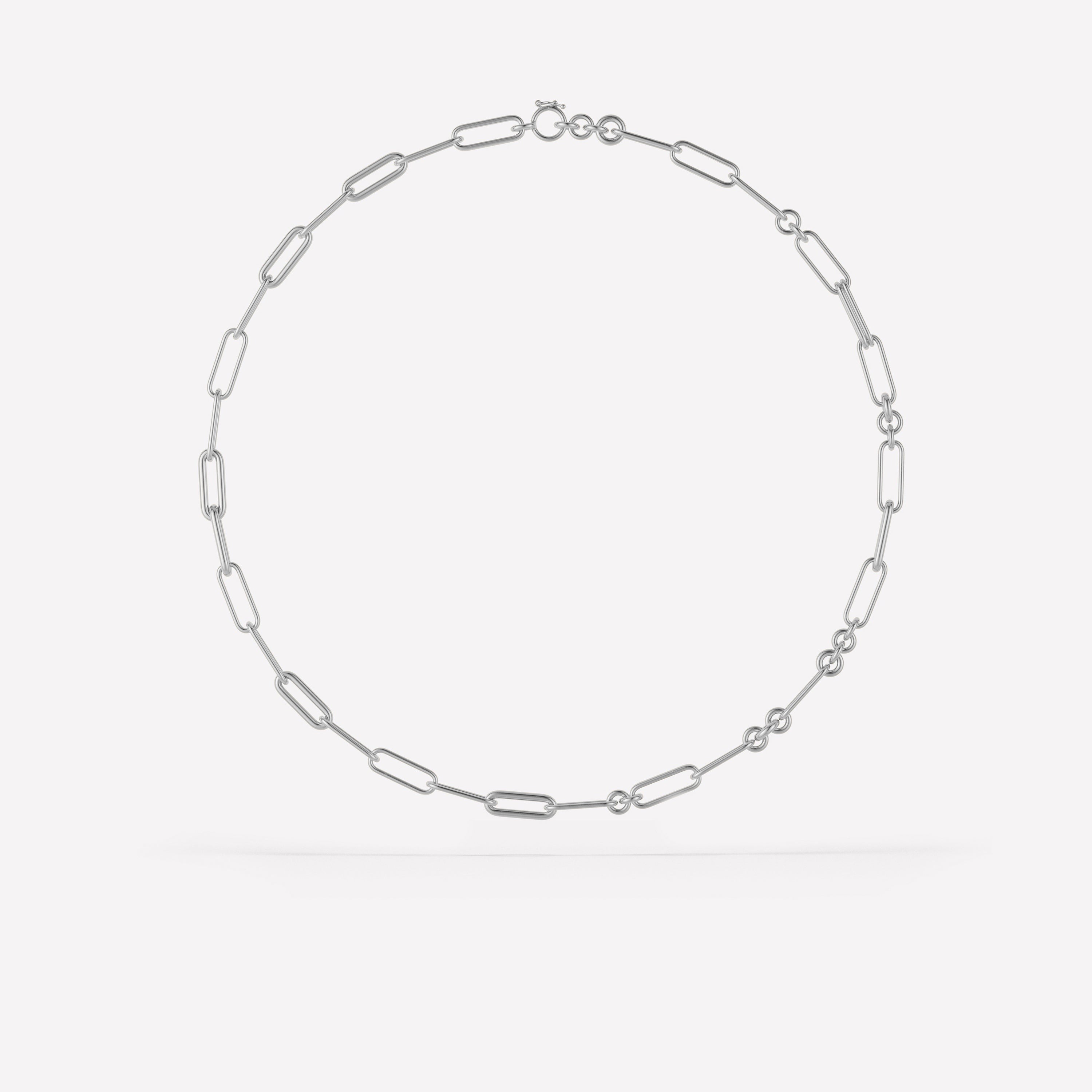 Sidney Chain Necklace - Sidney Chain Silver / 14 Inches