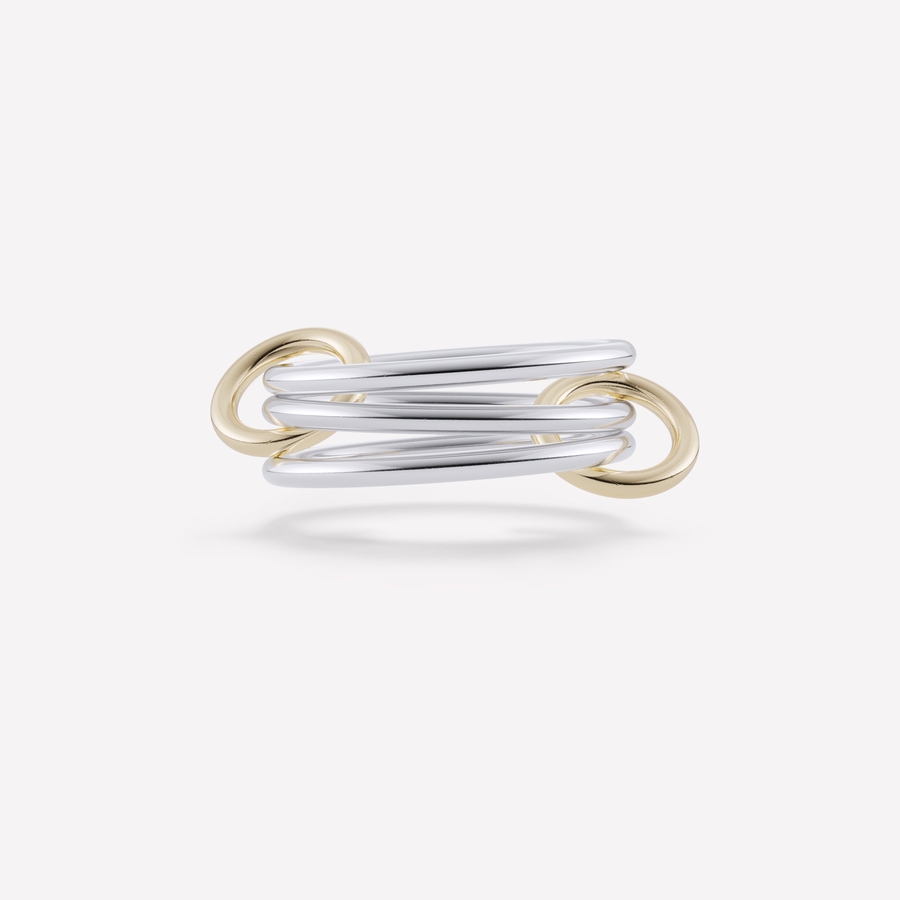 Spinelli Kilcollin Vela interlocking ring - Metallic