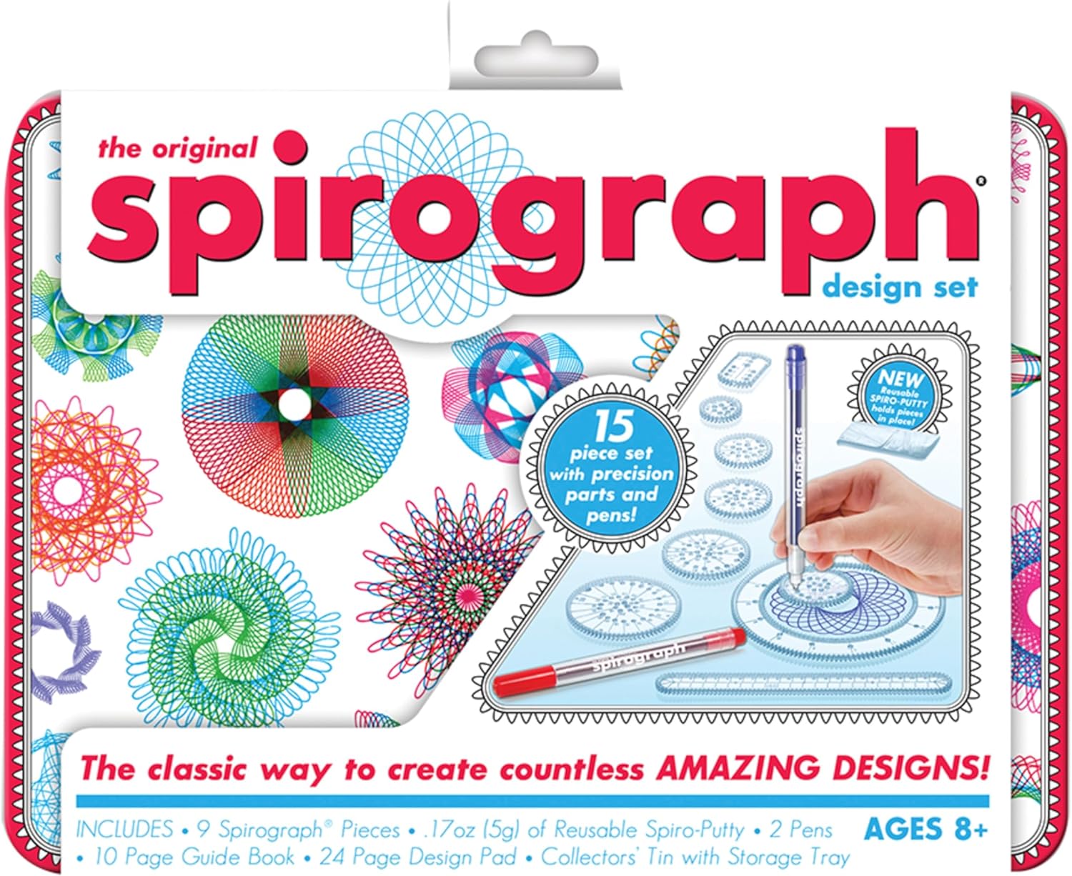"Original Spirograph" Design Set in a Tin Box
