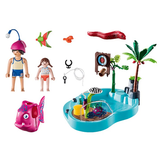 Playmobil Family Fun - Sunburnt Swimmer 70112 (for Kids 4 to 10 Years Old)