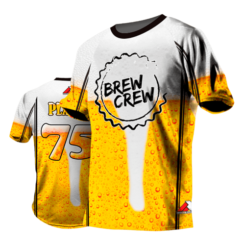 Brew Crew (Eyraud) Custom Pro-Premier Baseball Jersey #J1b