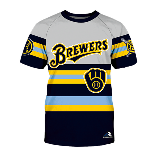 Brew Crew (Crane) Custom Baseball Jerseys