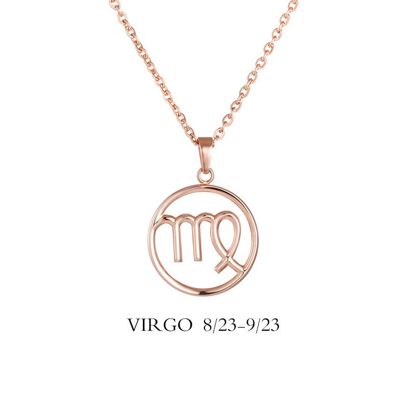 Virgo Sign Necklace – Zodiac Trends