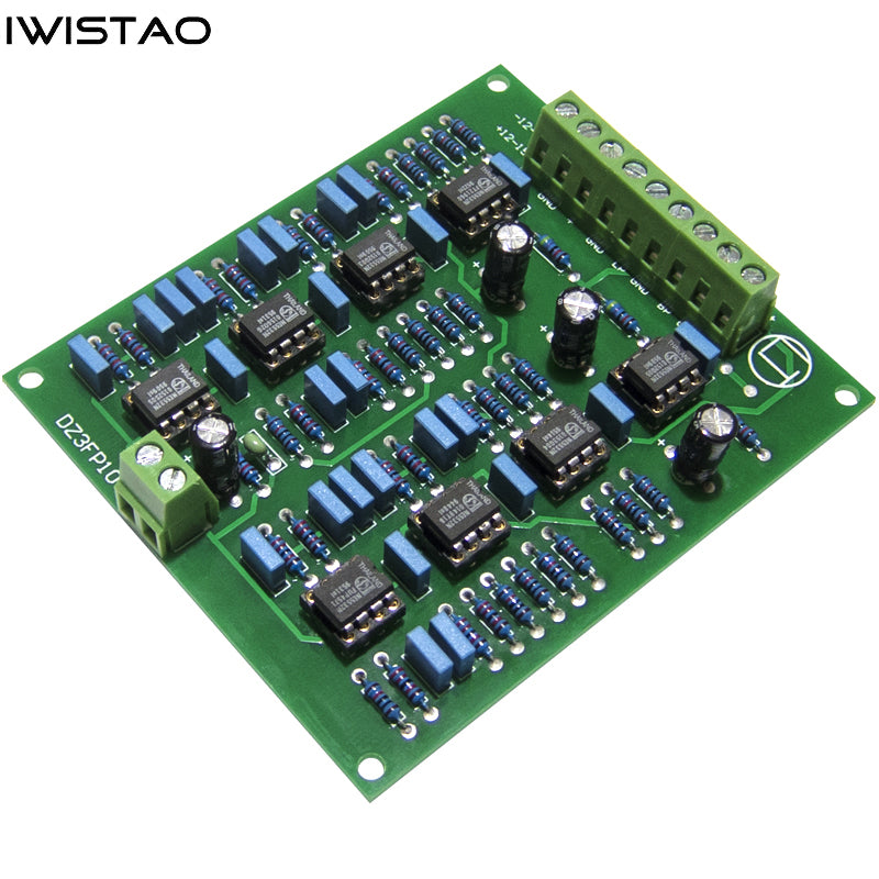 IWISTAO Electronic Frequency Divider 3 Ways Crossover Finished Board Customized Crossover Point High Midrange Bass