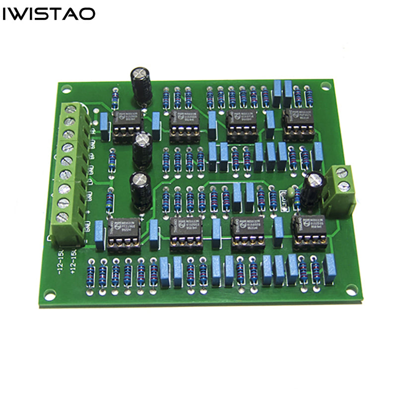 IWISTAO Electronic Frequency Divider 3 Ways Crossover Finished Board Customized Crossover Point High Midrange Bass 1