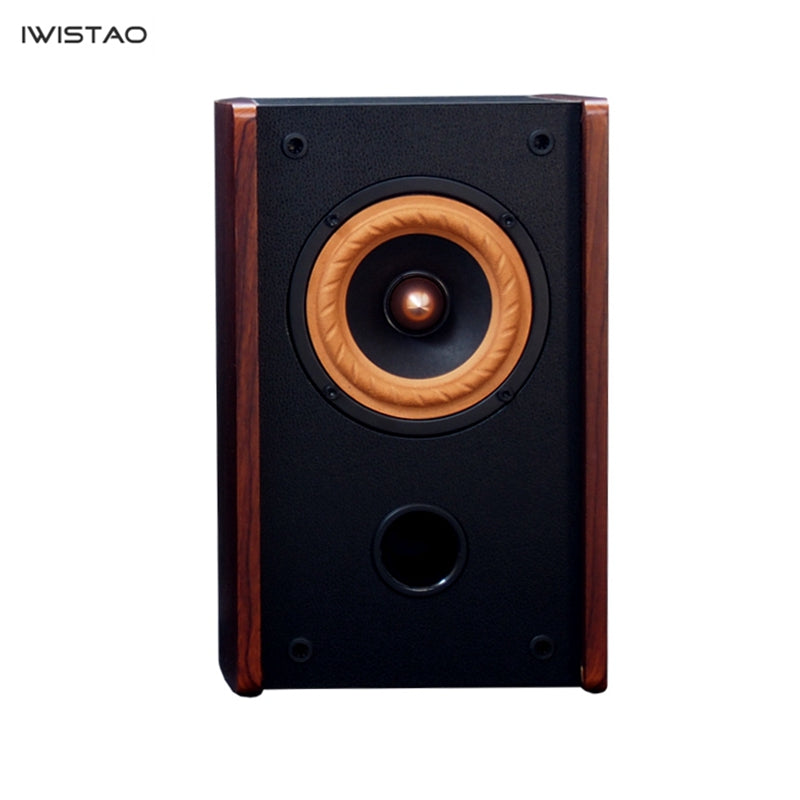 IWISTAO HIFI Full Range 4 Inch Three-band Balanced Fabric Hanging Edge Vocal 25W 75-20Khz 89dB 4/8 Ohms