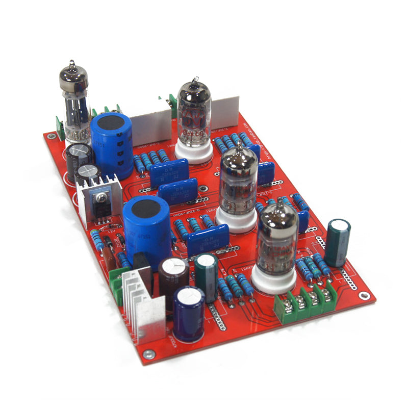 IWISTAO Tube Preamplifier PCBA Board Marantz 7 Preamp M7 With Tubes 12AX7 12AU7 HIFI DIY