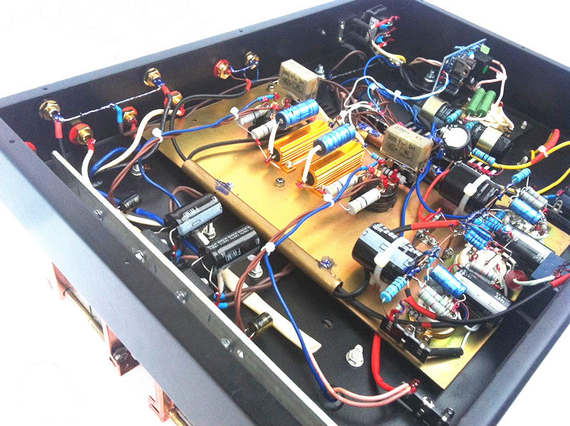 MUSIC ANGELのXD-SE 300B真空管アンプ 重 電源入らず