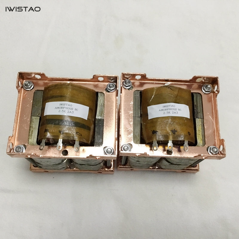 2A3 Output Transformer C Type Single-ended British Amorphous 8C Advanced Core Pr 2.5K Se 0-4-8 (6)