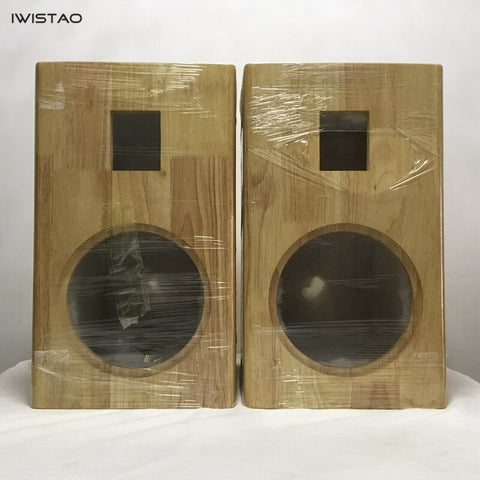 Iwistao Hifi 2 Way Sealed Speaker Empty Cabinet 8 Inches 1 Pair