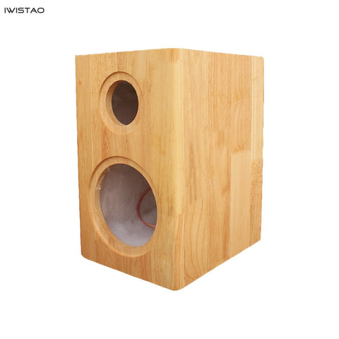 Iwistao Hifi Empty Speaker Cabinet Kits Labyrinth Structure High