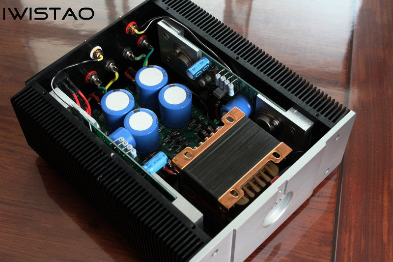 IWISTAO Single-ended DC Pure Class A Warm Sound Gold Sealed FET Finished Power Amplifier Post-stage Amp Pass ACA for Electronic Frequency Division 2