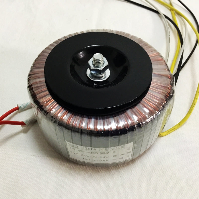 IWISTAO 200W Toroidal Transformer 24VX2 18VX2