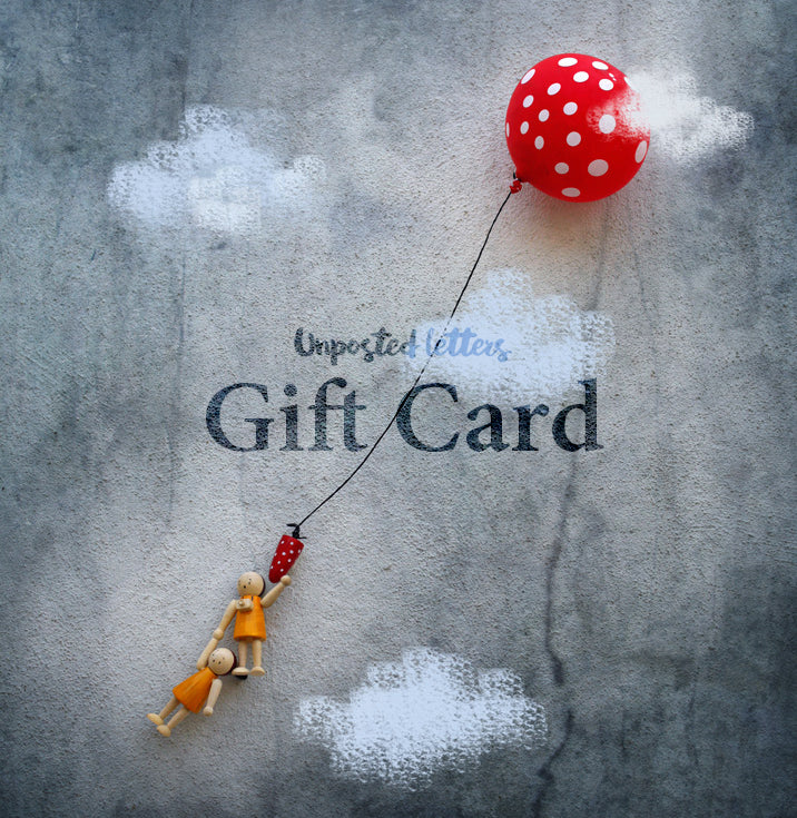 Unposted Letters Gift card
