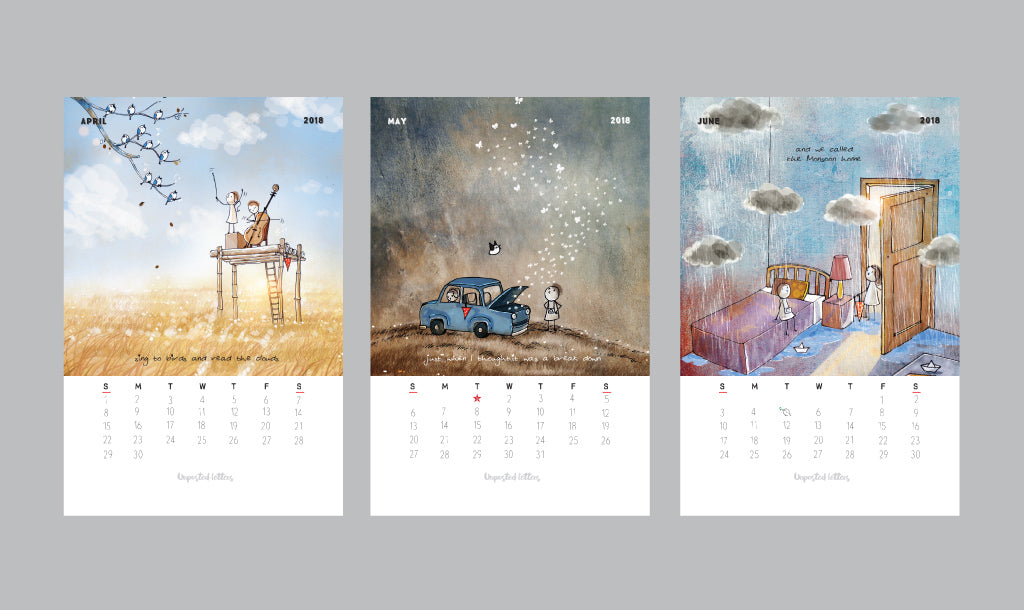 Art Calendar 2018 | Limited Edition | New Year Gift