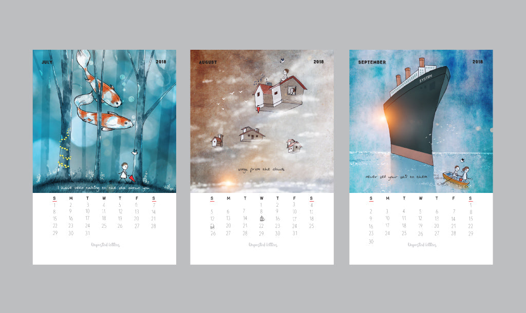 Art Calendar 2018 | Limited Edition | New Year Gift