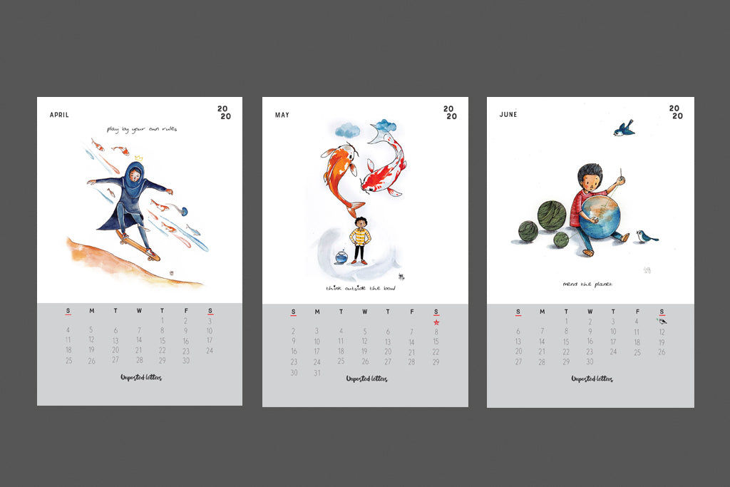 Art Calendar 2020 | Limited Edition | Handmade