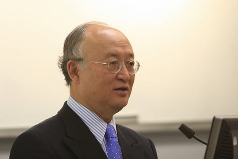 Photo of Yukiya Amano, Director General of the International Atomic Energy Agency by Eduardo Fujii