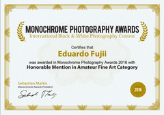 Monochrome Photography Awards for Eduardo Fujii - Fine Art