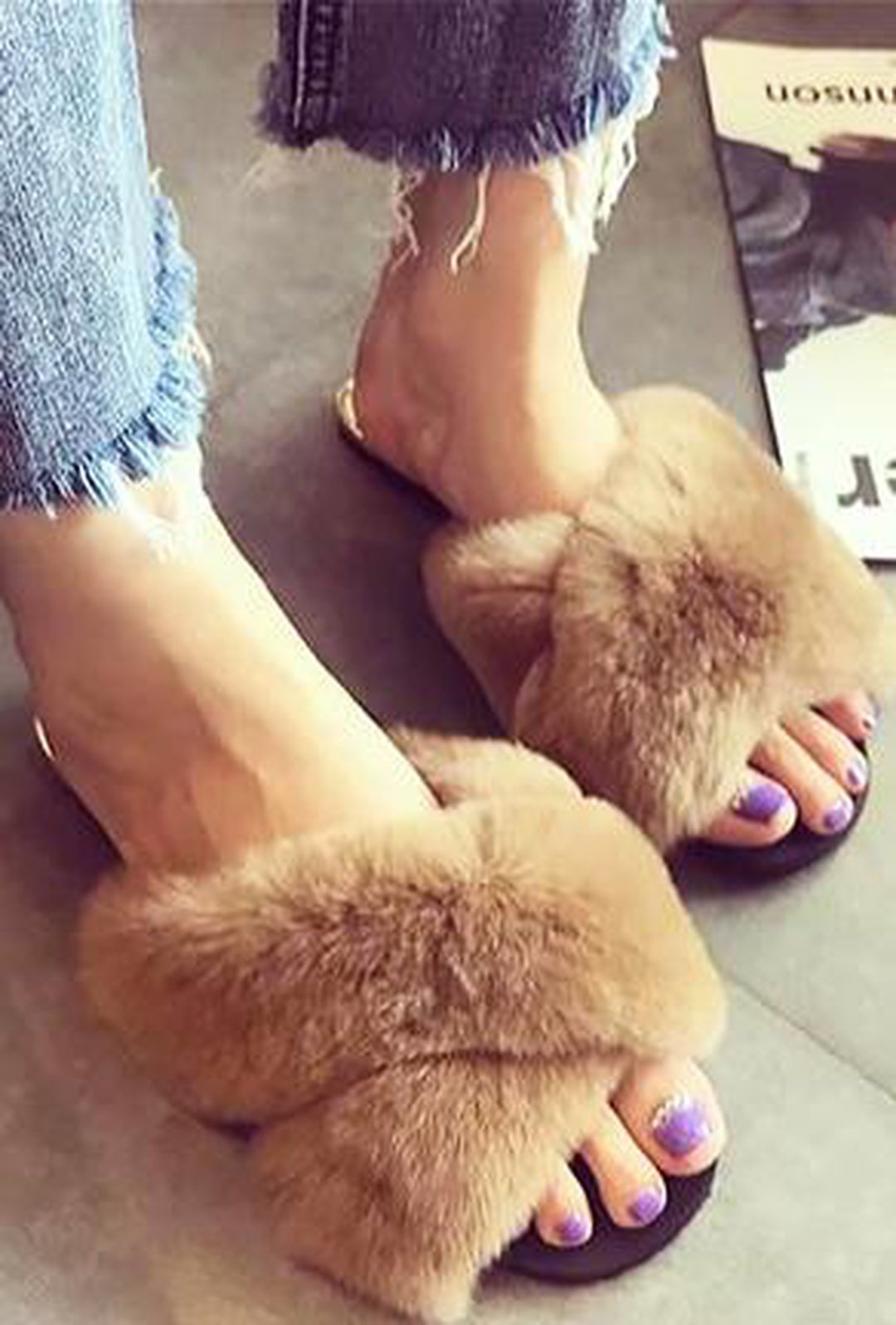 teddy bear slippers