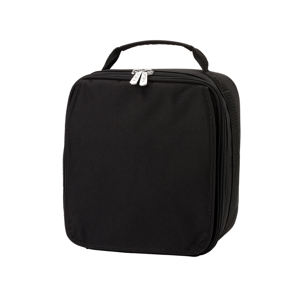 all black lunch bag