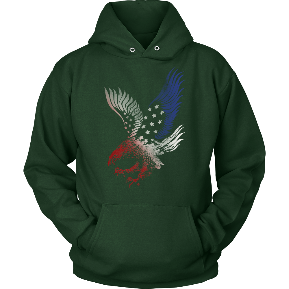 american eagle green hoodie