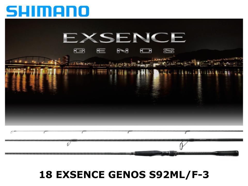 Shimano 19 Exsence Genos S87L+/F Dark Force 87 – JDM TACKLE HEAVEN