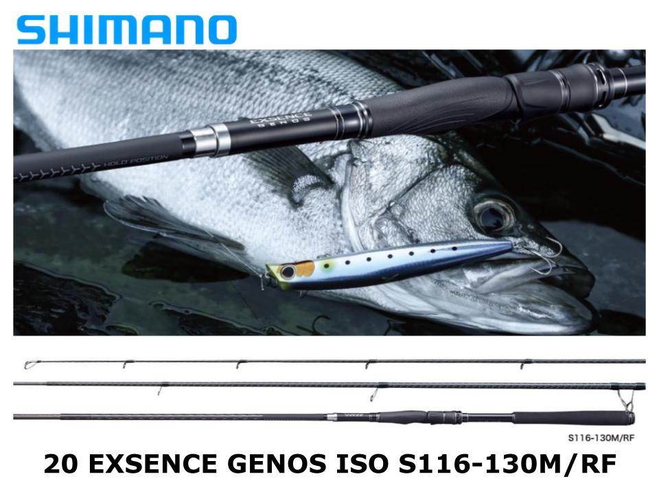 Shimano 19 Exsence Genos Iso Spinning S110MH/R – JDM TACKLE HEAVEN