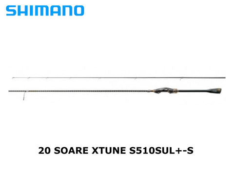 Shimano 20 Soare Xtune S76UL-T Light Salt Spinning rod 2 pieces Stylish  anglers