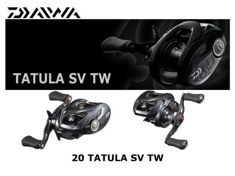 DAIWA Tatula SV TW 6.3R Baitcasting Reel Right Handle w/box Japan  [Excellent]