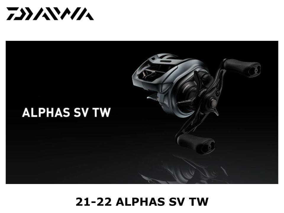 Daiwa 21 Alphas SV TW 800XH Right – JDM TACKLE HEAVEN