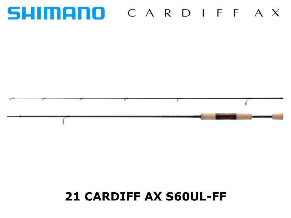 シマノ カーディフ AX SHIMANO CARDIFF AX S62UL-F - ロッド