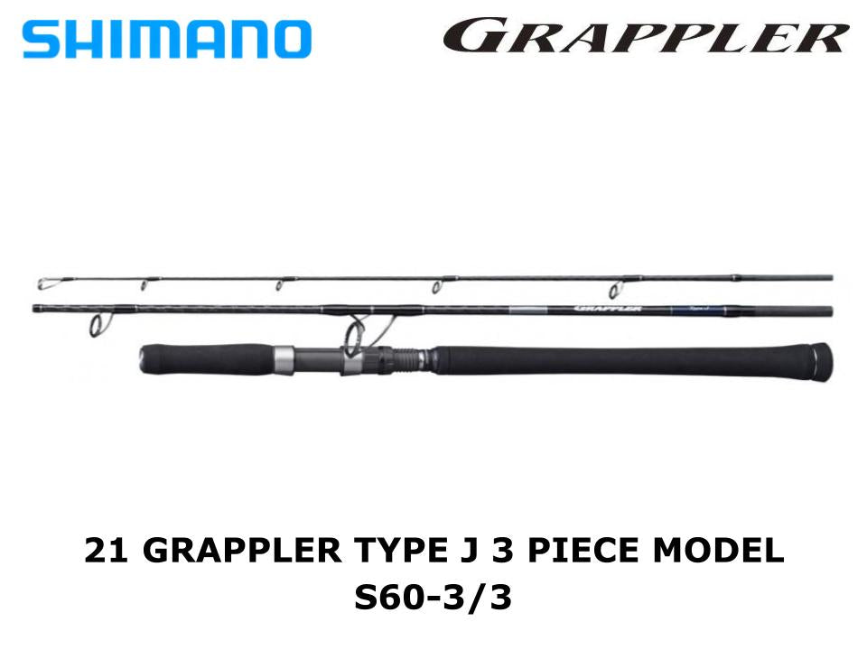 Shimano 21 Grappler Type C 3 Piece Model S82XH-3 – JDM TACKLE HEAVEN