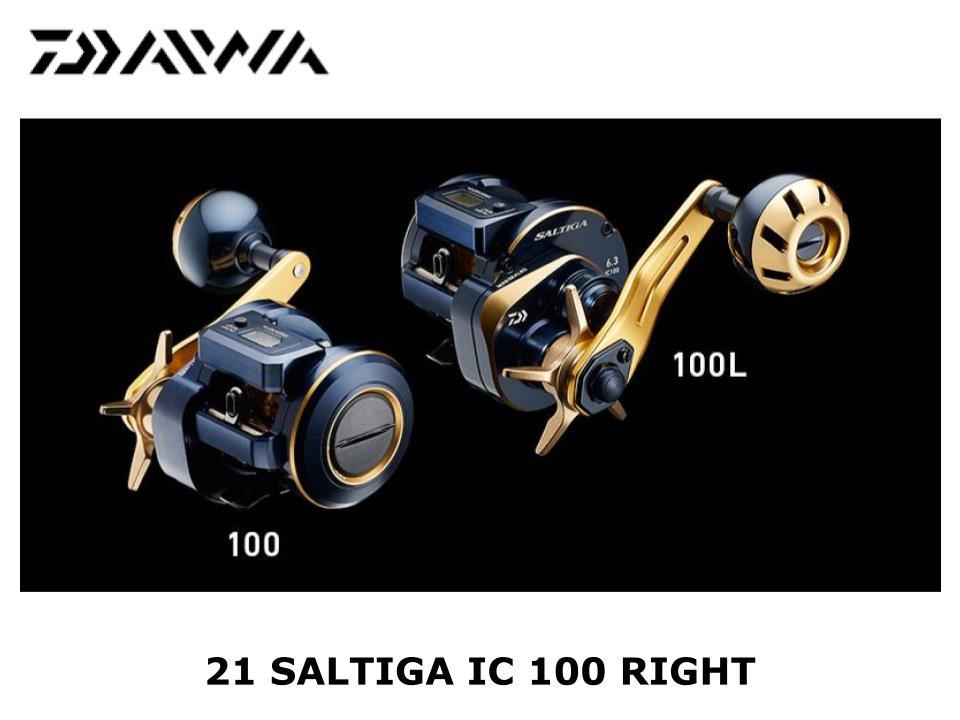 Daiwa 21 Saltiga IC 100P-DH Right – JDM TACKLE HEAVEN