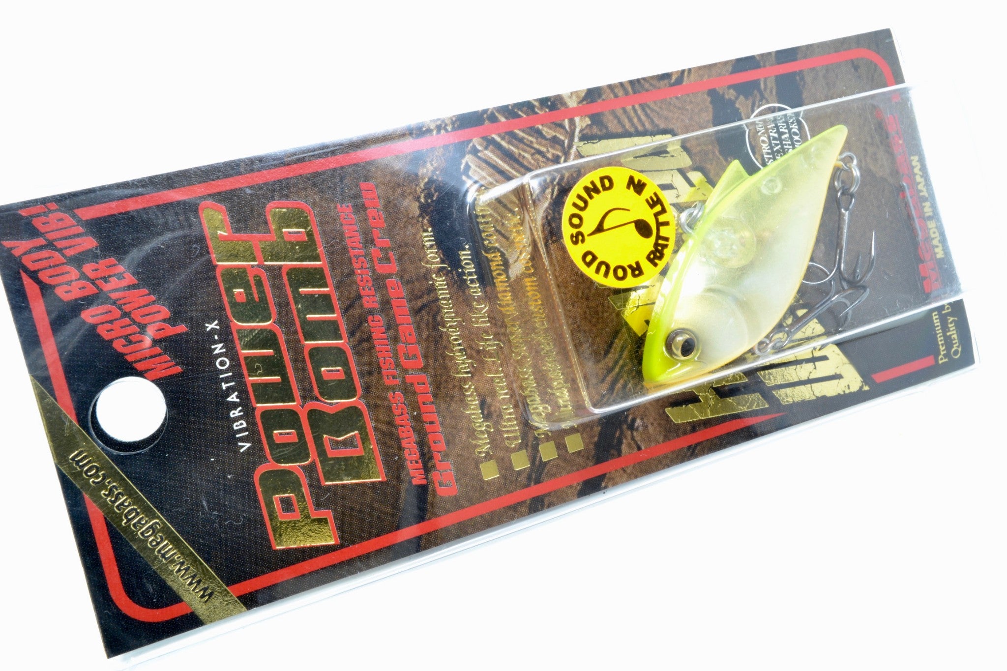 Megabass Vibration X Power Bomb Rattle In 14pearl Chart 50mm 3 8oz Jdm Tackle Heaven