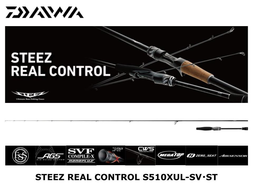 Pre-Order Daiwa 23 Steez Real Control RC S510XUL-SV･ST