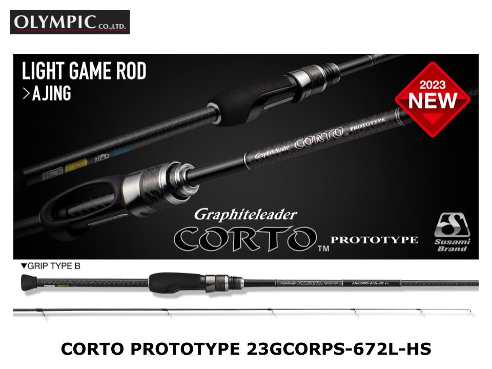 Pre-Order Olympic Corto Prototype 23GCORPS-642UL-HS – JDM TACKLE