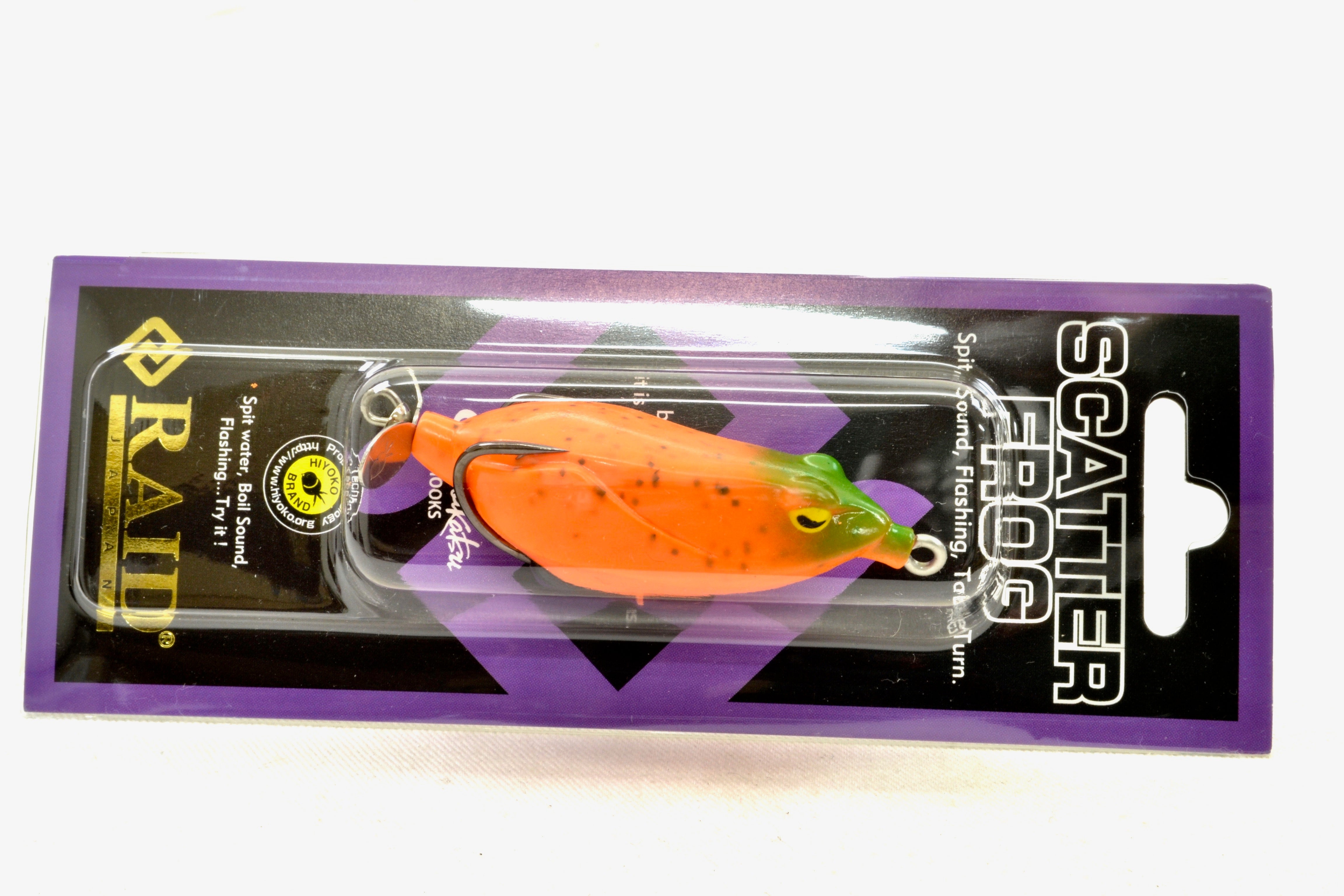 Raid Japan Scatter Frog 013 Hunter Carrot 63 0mm 3 8oz Class Jdm Tackle Heaven