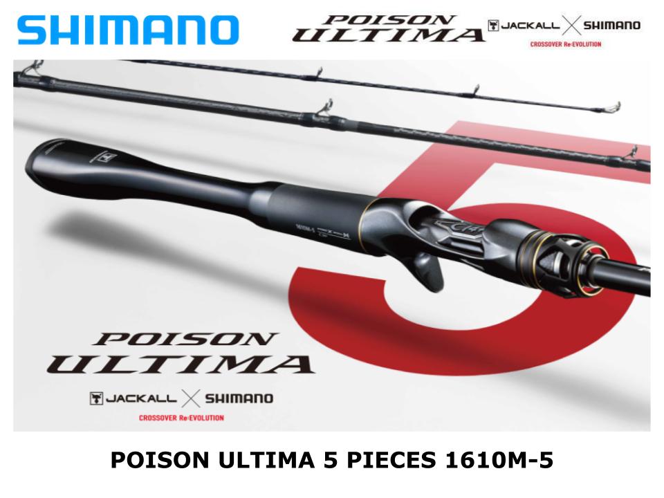 Shimano Poison Ultima 5 Piece Baitcasting 174MH+-5 Torzite – JDM