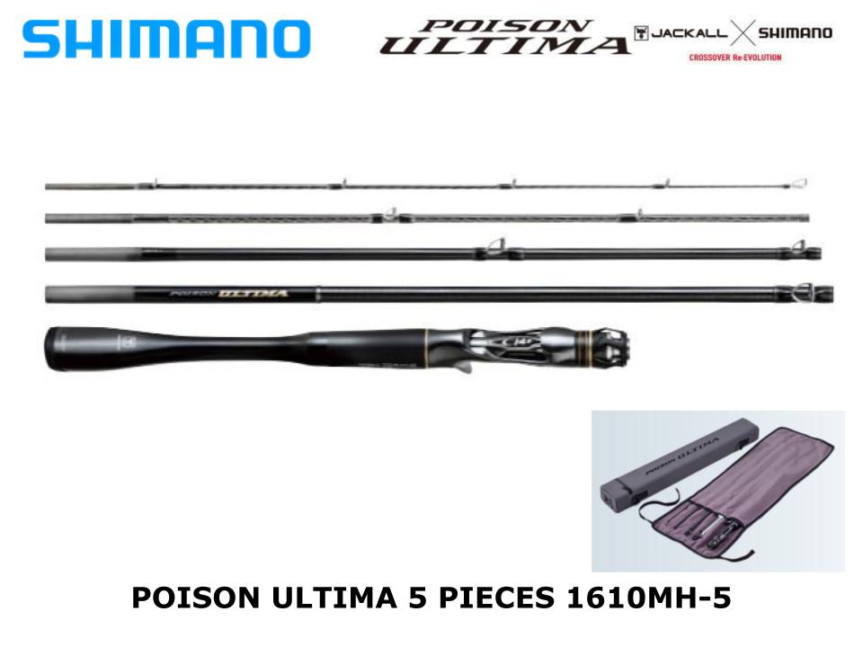 Shimano Poison Ultima 5 Piece 166L-BFS/5 Torzite – JDM TACKLE HEAVEN