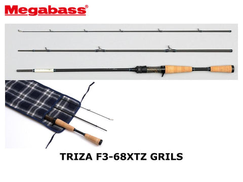 Megabass Triza and Valyrie Worldwide Expedition Travel Rods