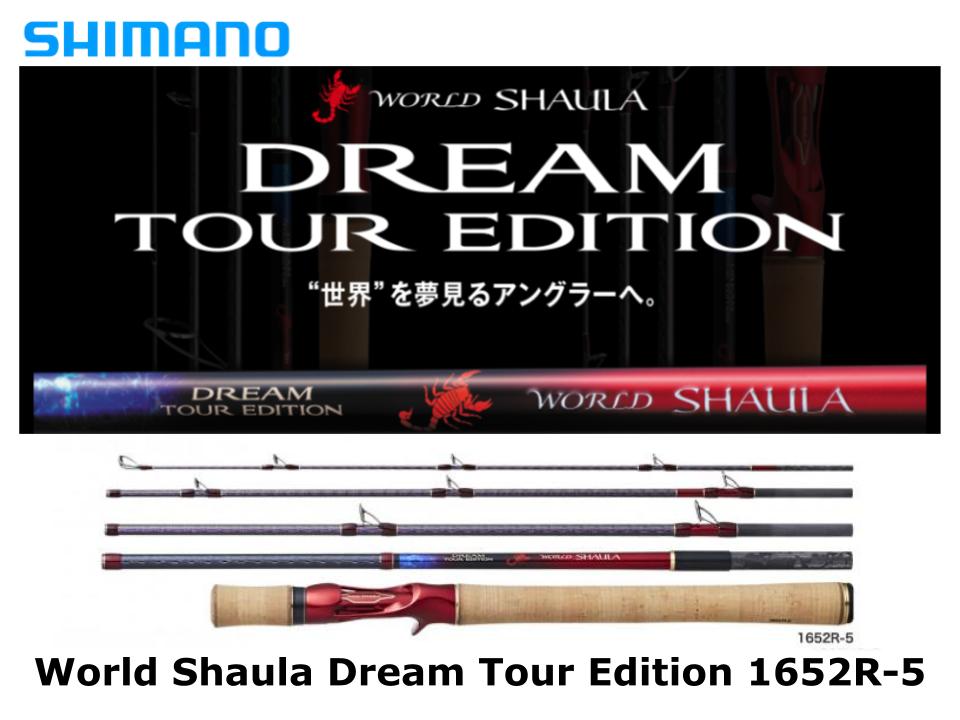 Pre-Order Shimano World Shaula Dream Tour Edition Baitcasting 1652R-5