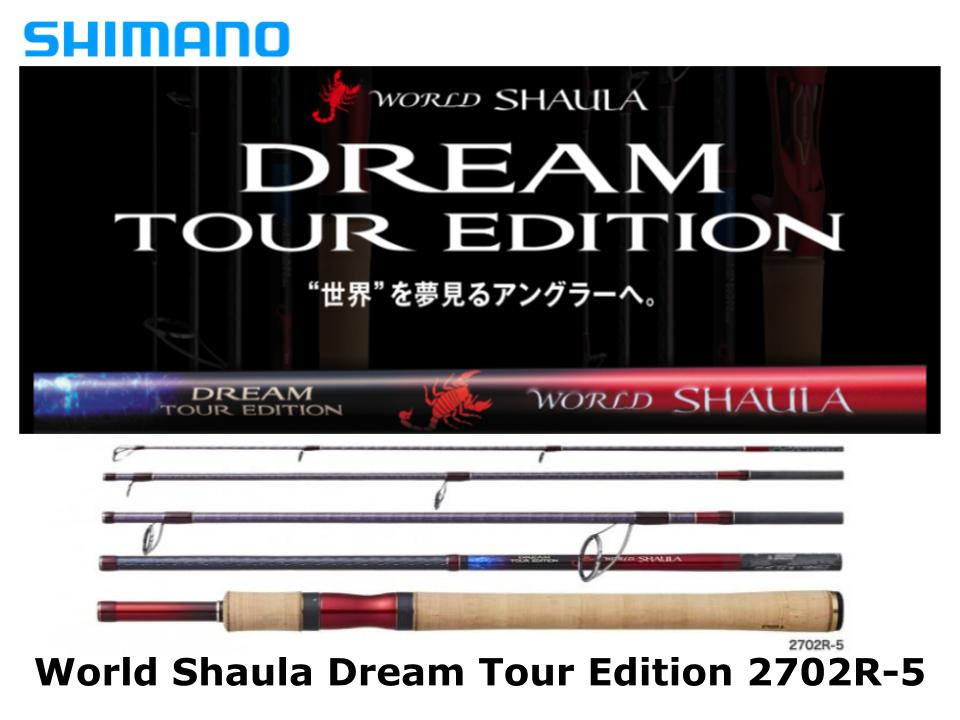 Pre-Order Shimano World Shaula Dream Tour Edition Spinning 2754R-5 