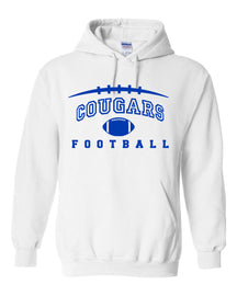 Kittatinny Football Design 3 Hooded Sweatshirt