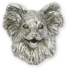 Papillon Angel Dog Pendant Sterling Silver, Esquivel and Fees
