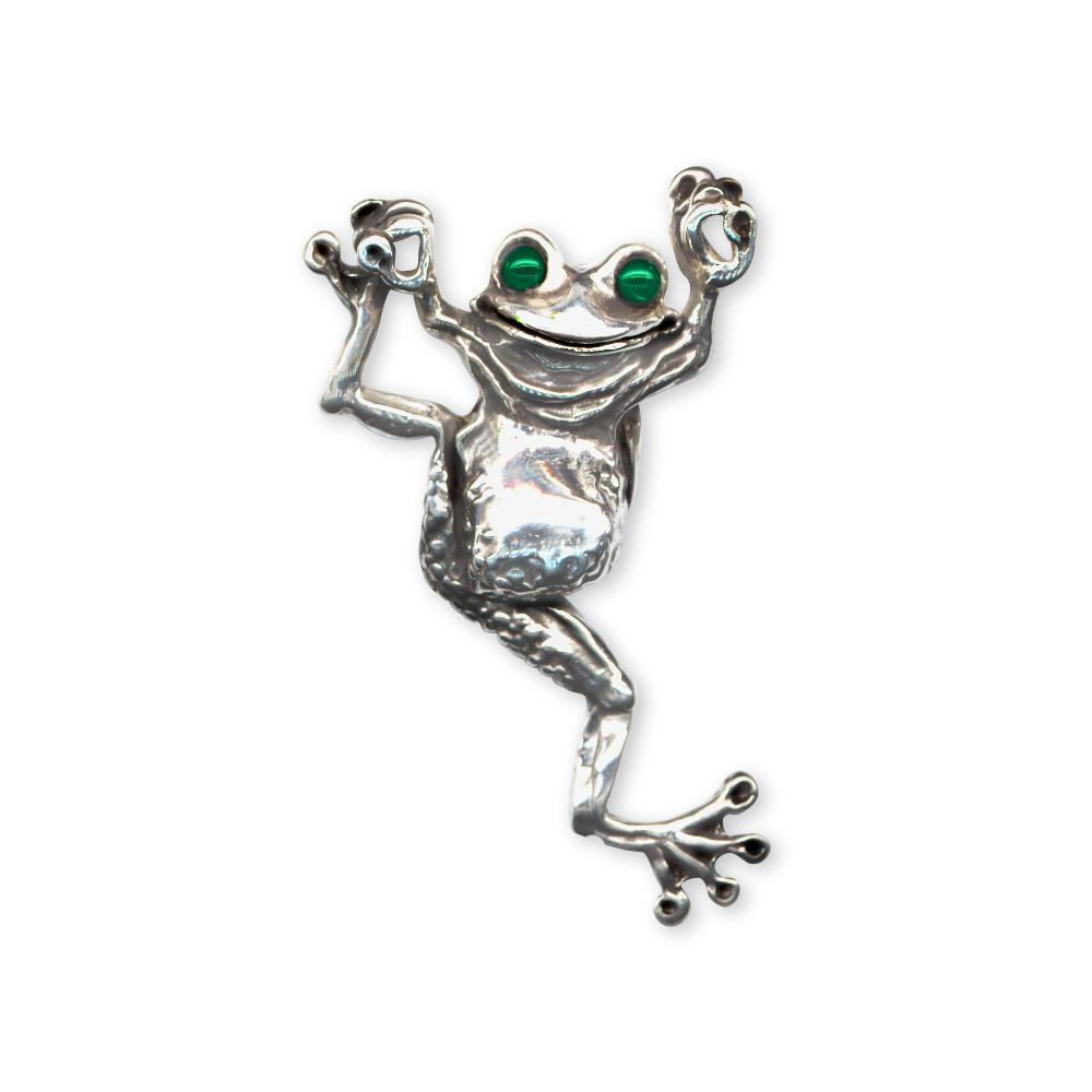 frog brooch