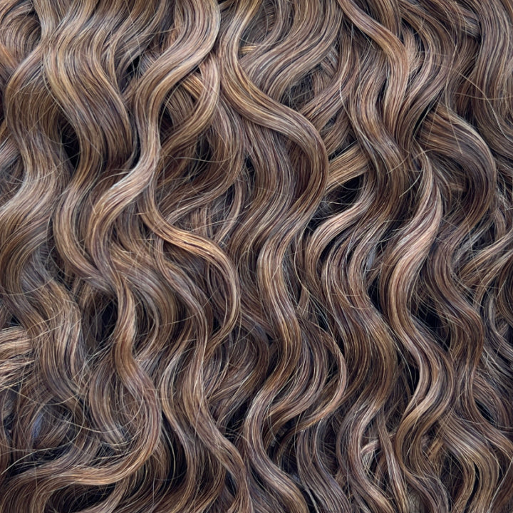 Wavy Curly Balayage | Curly Hair Extensions | Curly Heaven™